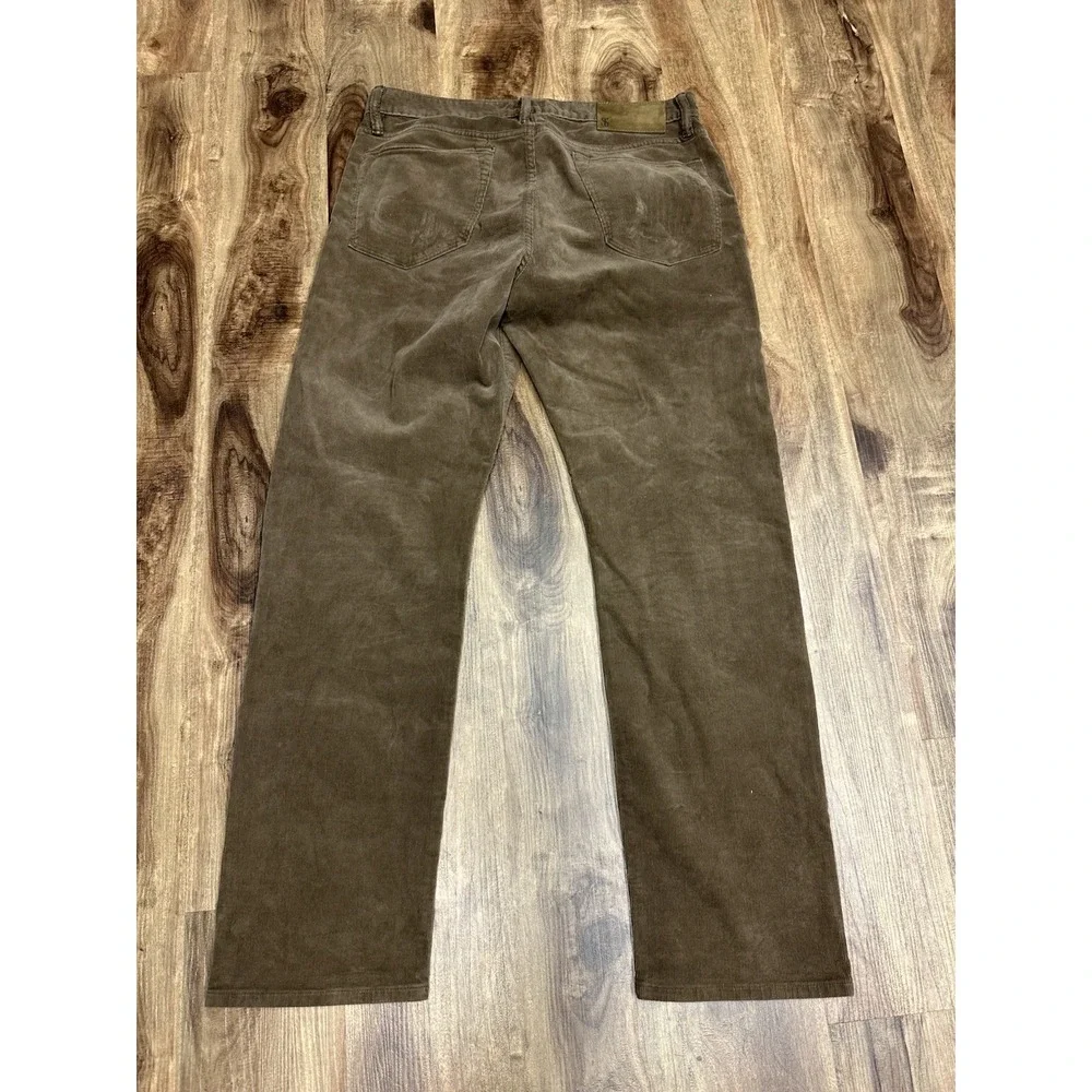 Todd Snyder Corduroy Pants Mens 31x30 Straight Fit Brown 5 Pocket Stretch